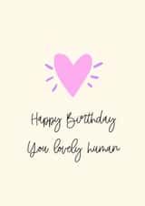 Happy Birthday Lovely Human 1000 created by AJK Stitch Designs 