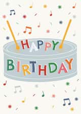 Happy Birthday Light Drum created by Larissa Nichele