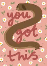 You Got This Dachshund Dog Card created by Jennifer Mae Spooner