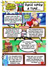 Super Grandad Father's Day Card created by Your Once Upon A Time