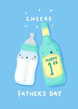 Happy First Father’s Day created by Nicola Watson