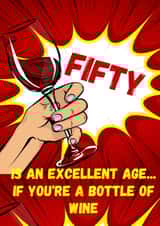 Funny 50th Birthday Card 1007 created by SIMO 08