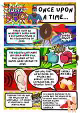 Super Bro - Comic Birthday Card created by Your Once Upon A Time