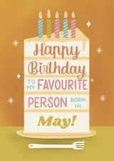 May Birthday Card created by Daksha Giri