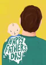First Father's day - Father's Day New Baby - New Dad card for Father's day created by Jessie Maeve Studio
