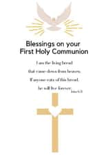 First Holy Communion created by Dara, Ceramic Scripture