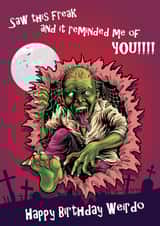 Freak created by Mel @ DeadHead Designs