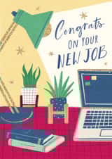 New Job Congrats created by Dalia Clark Design