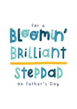 For a Bloomin' Brilliant Stepdad on Father's Day created by Joanne Hawker