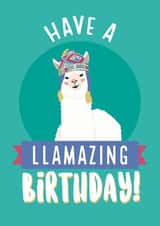 Have A Llamazing Birthday! created by ADRIANA OSPINA