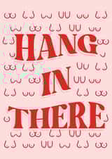 Send a smile with this Hang in There card! - Card for friend - Gentle Humour created by Kitty Strand