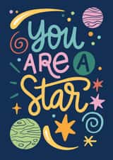 You are a star created by Natalia Gonzalez