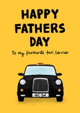 Taxi Dad Fathers Day Card created by Hannah Boulter