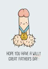 Willy Great Dad created by Simply Wild Cards