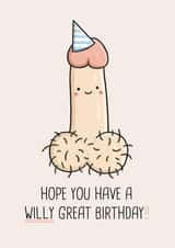 Willy Great Birthday created by Simply Wild Cards