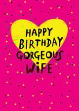 Birthday gorgeous wife created by Earlybird