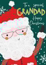 Special Grandad at Christmas created by Laura Darrington Design Ltd.