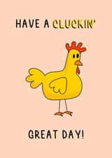 Cluckin’ great birthday card created by Sweet B Designs