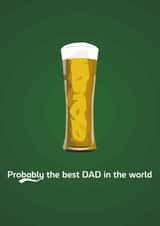 Best Dad - Carlsberg Beer created by Cheers to That!