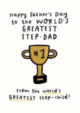 World's Greatest Step-Dad created by Arrow Gift Co