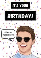 Lando Norris Birthday Card created by P1 Cards