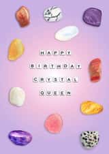 Happy Birthday Crystal Queen created by Elena Smith