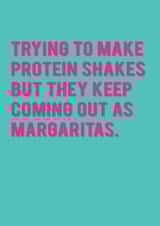 Coming Out as Margaritas Humour Card created by Redback Cards