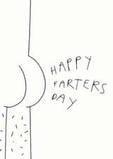 Farters Day Father's Day Card created by Redback Cards