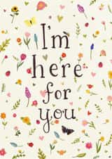 I’m here for you created by Love Lucy Illustration