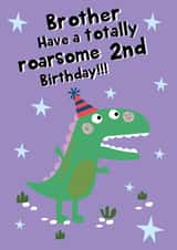 Brother 2nd Birthday Card created by @Laura Lonsdale Designs