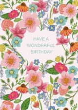 Chelsea Flowers Birthday created by Pink Pen Studio