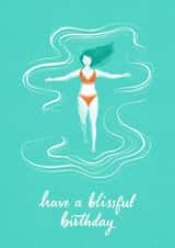 Blissful birthday created by Salty Siren Studios