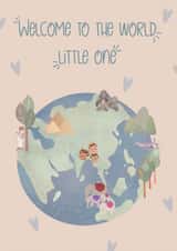 Welcome to the world little one created by Sherbet Lemons