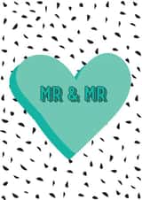 Mr and Mr - Happy Wedding Day created by @Laura Lonsdale Designs