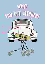 Mr and Mr You Got Hitched - Wedding Card created by @Laura Lonsdale Designs