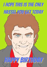 Have a Hassel-free birthday created by Bearly Adequate Cards