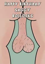 Funny birthday card  created by Cheeky Cards by Ginger