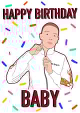 Aitch wishes you a happy birthday baby created by The little northerner 