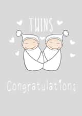 It's Twins, hurrah! created by Happy Little Me Co.