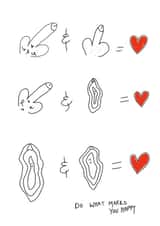 All Love is Love - Funny infographic card created by Colourful Kardz