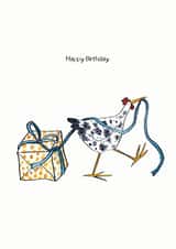 Happy Birthday Chicken Card created by Catriona Phillips