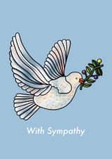 With Sympathy Card  created by Emelia Brooks