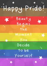 A Prideful Card to Share this Pride Month created by @MarcoLooks