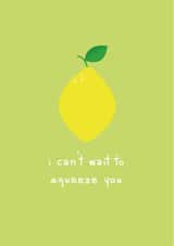 Lemon Can't Wait Card created by Blush Boulevard