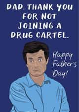 Marty Byrde Ozark Father's Day card created by David Rudd