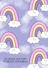 After every storm comes a rainbow... created by Doodledug Designs