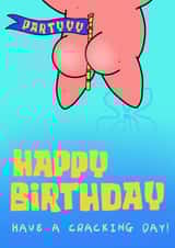 Patrick SpongeBob cheeky birthday card created by rcdesigns