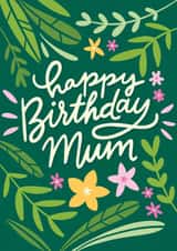 Happy birthday mum 1001 created by Natalia Gonzalez