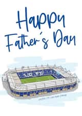 Leicester City Father's Day Card created by Moo & Snip