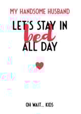 Anniversary Card for Handsome Husband, birthday card twist of naughty created by Bev O'Connor || @oconnordesign